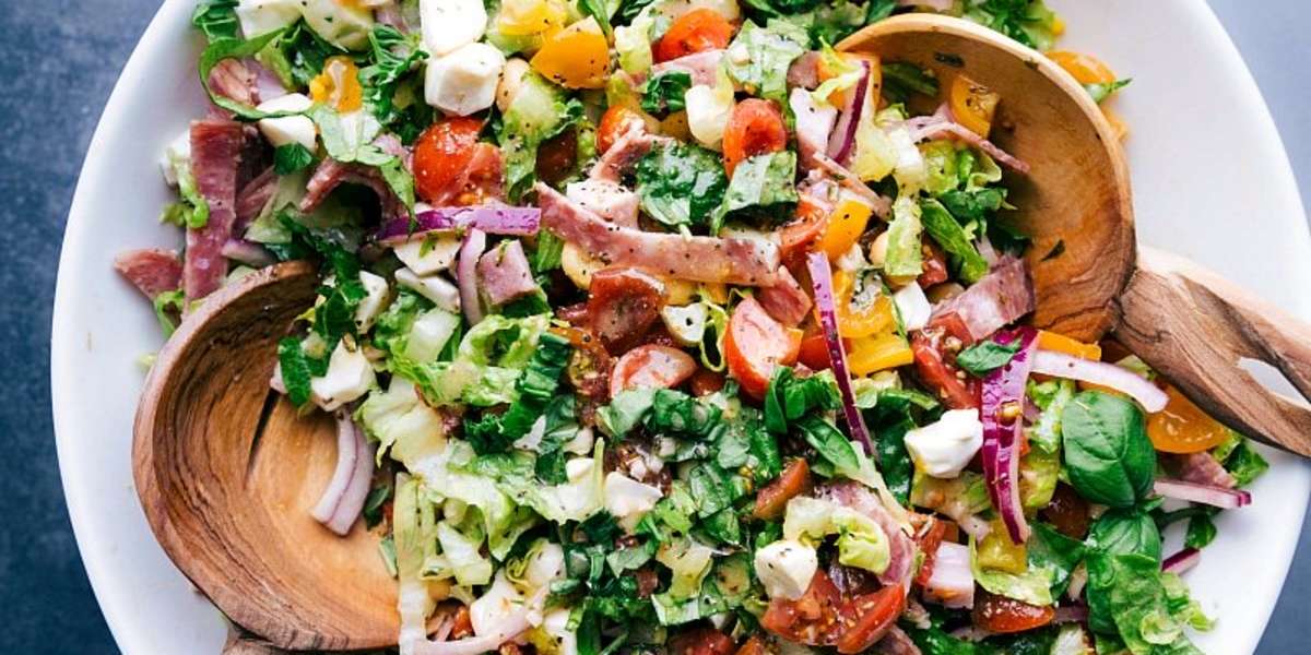 Italian Chopped Salad (CPK Copycat) - Chelsea's Messy Apron