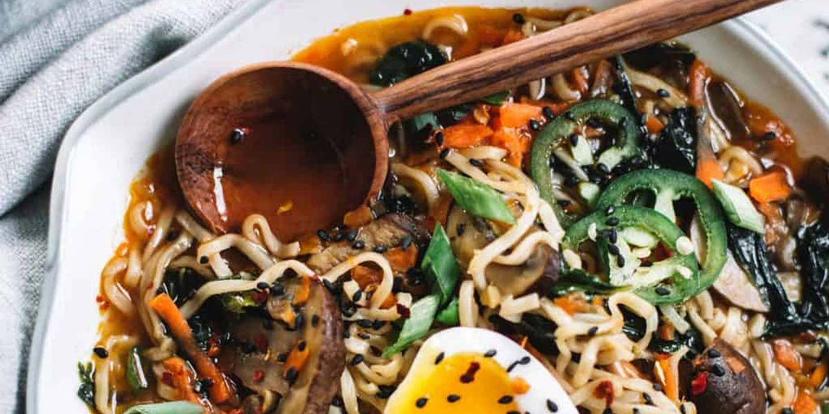 Easy Homemade Healthy Ramen Bowl