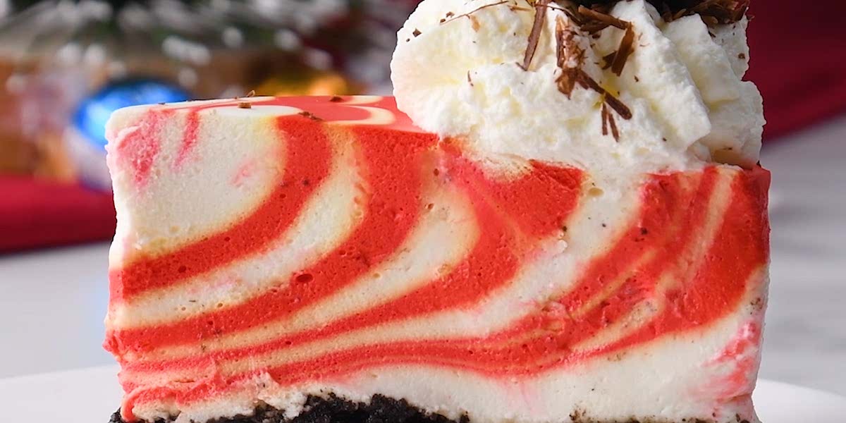 Red Velvet Marbled Cheesecake