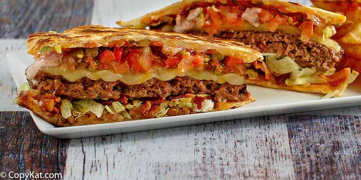 Quesadilla burger on sale