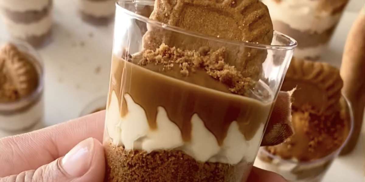 Biscoff Cheesecake Dessert Cups - Sab's Bakes