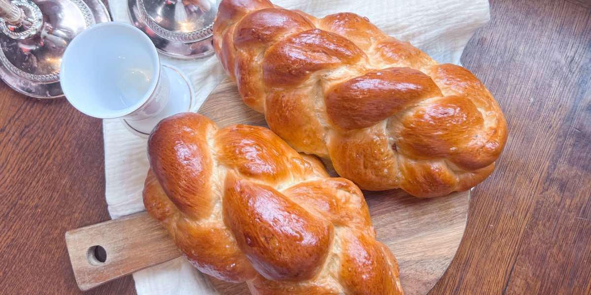 Easy Bread Machine Challah - Peanut Blossom