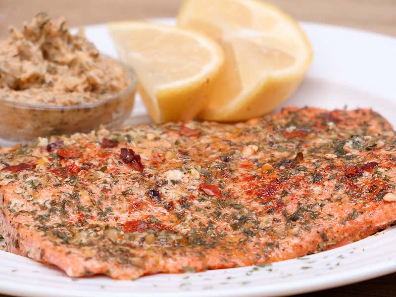 Parchment Garlic Butter Salmon Recipe by Tasty Samsung Food