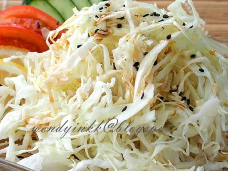 Chuka-fu shredded cabbage recipe