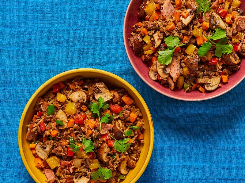 Cajun Dirty Rice Slimming Weight Watchers Friendly