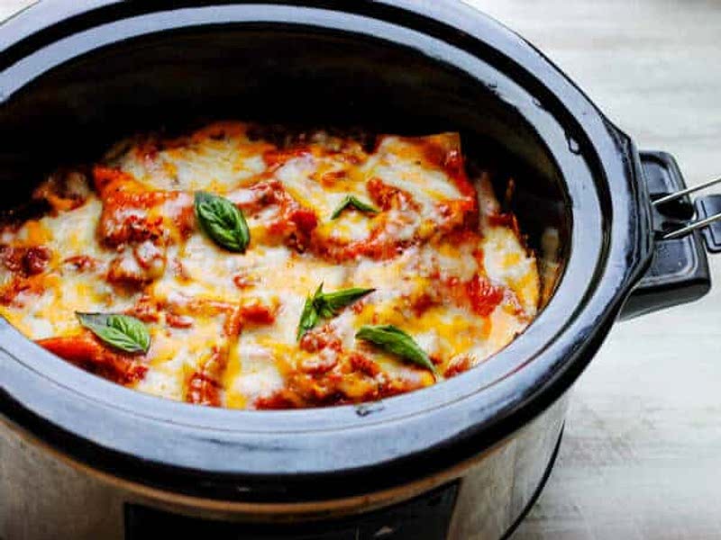 SlowCooker Lasagna Recipe Samsung Food