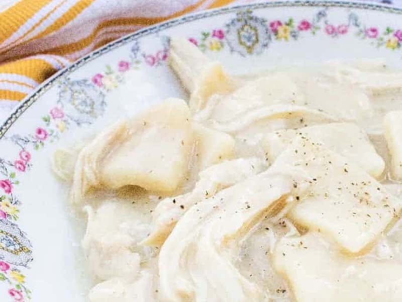 Copycat Cracker Barrel Chicken and Dumplings
