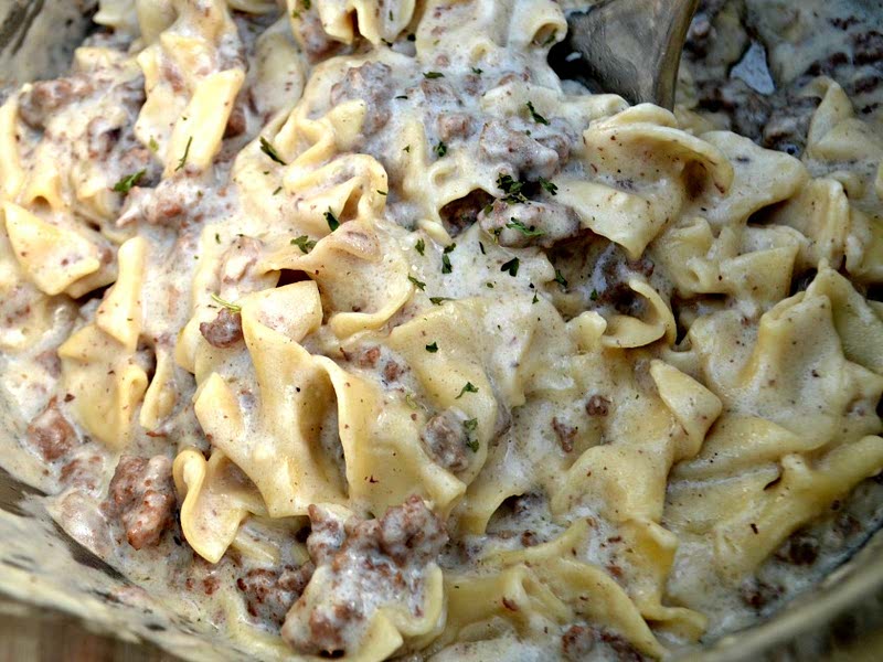 Instant pot stroganoff ground beef best sale