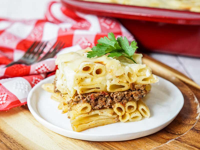 Macaroni bechamel discount