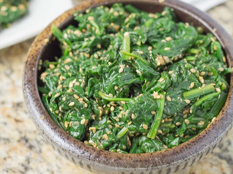 Easy Japanese Spinach Salad (Goma Ae) Recipe Samsung Food