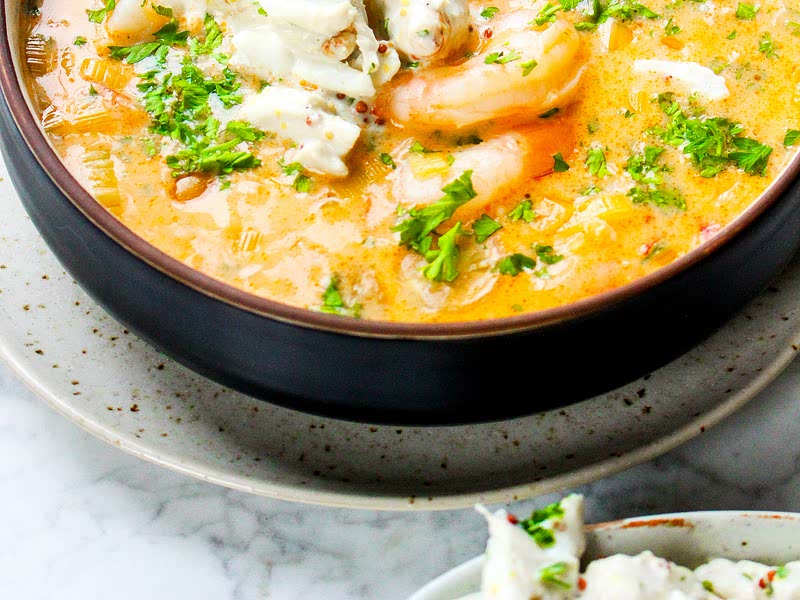 Slow Cooker Yellow Eye Bean Soup Recipe Samsung Food