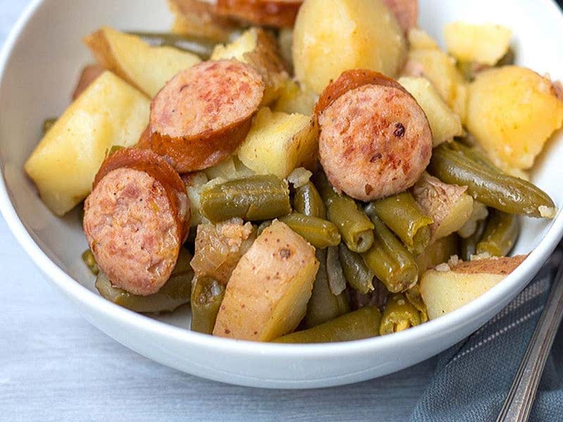 Green beans potatoes best sale sausage instant pot