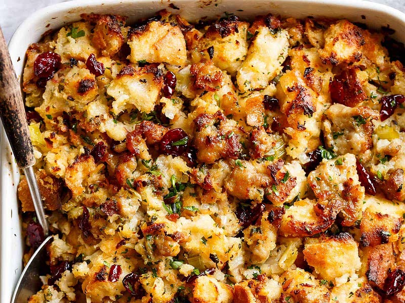 Sausage and Herb Stuffing Recipe — Samsung Food