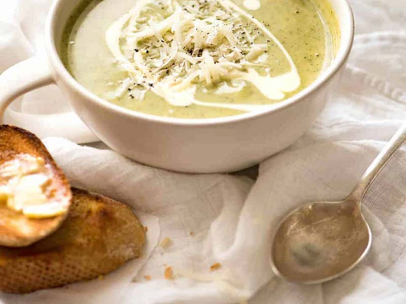 Creamy and Healthy Blended Vegetable Soup Recipe Samsung Food