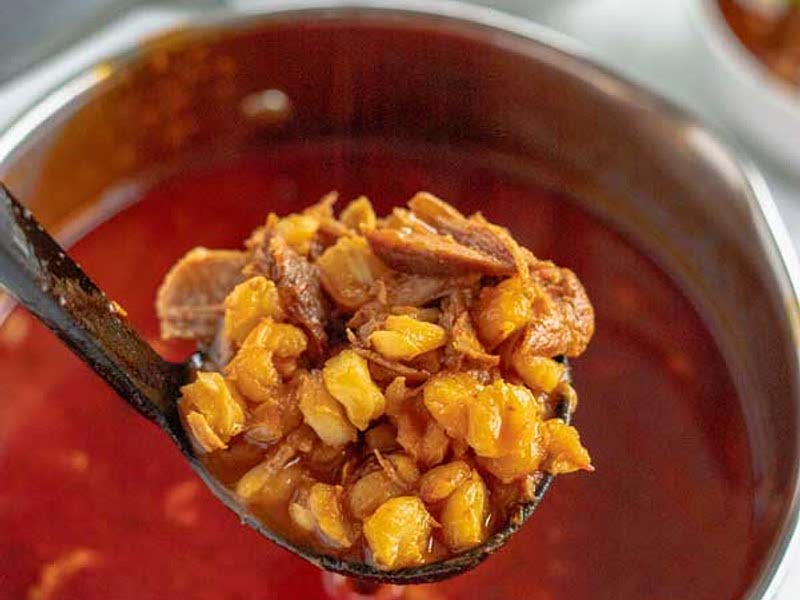 OnePot Beefy Taco Soup with Mexican Cheese & Sour Cream Recipe