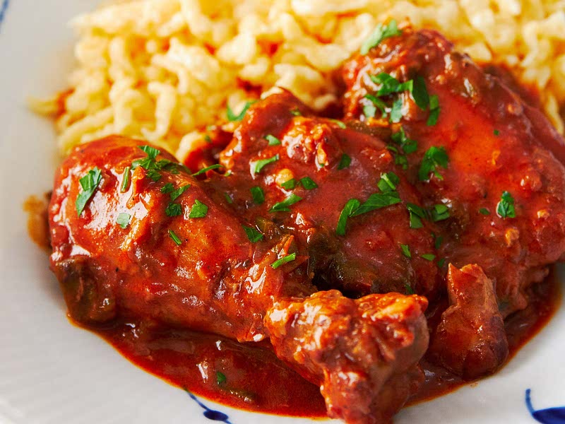 Easy Smokey Chicken Paprikash Recipe Samsung Food App