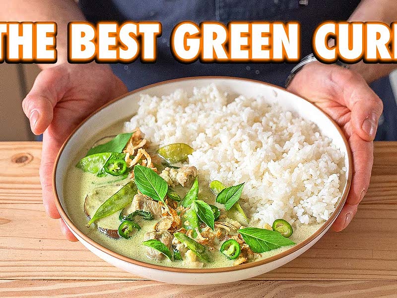 Bosh thai top green curry