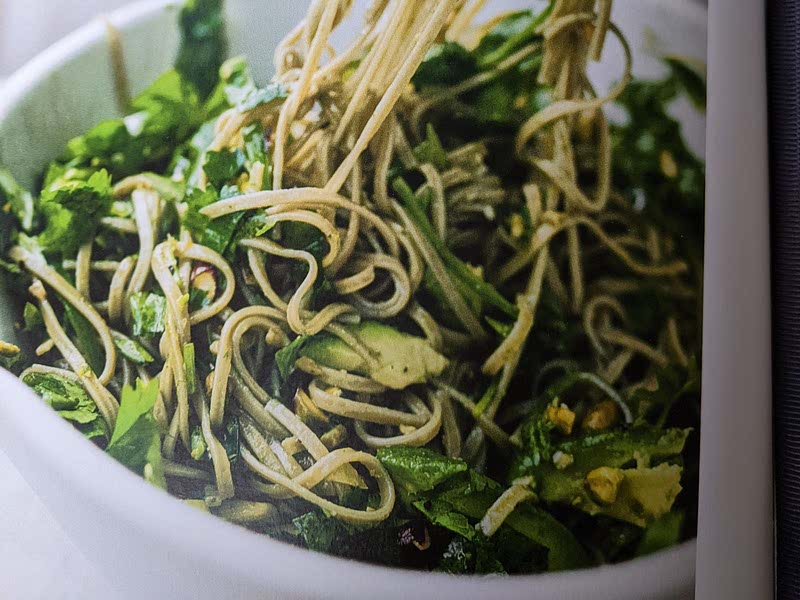 Ottolenghi soba noodles with lime, cardamom and avocado Recipe
