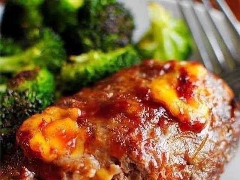 Optavia Mini BBQ Cheddar Meatloaf Recipe Samsung Food App