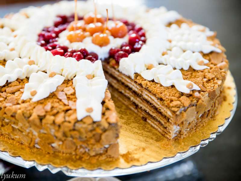 Russian Honey Cake Recipe - Торт 