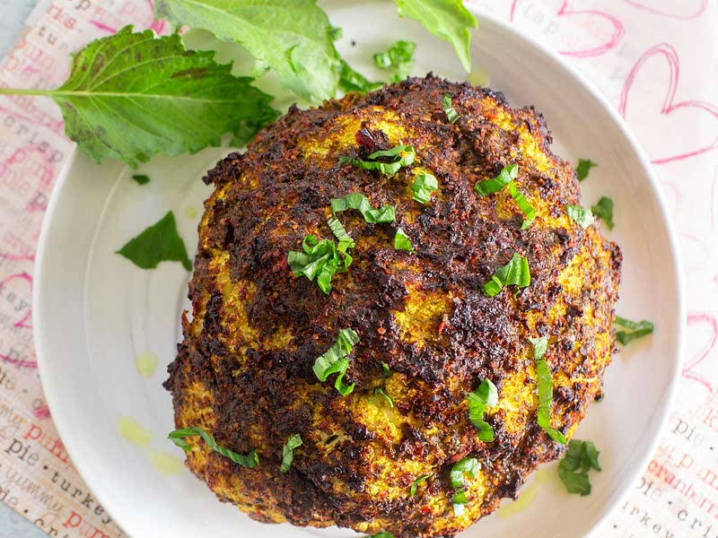 Air fryer store whole cauliflower