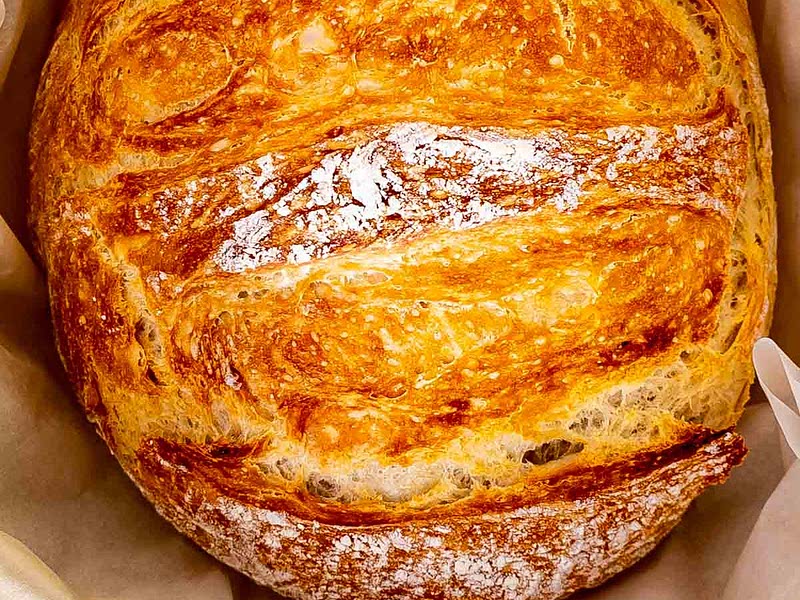 World's Easiest Yeast Bread recipe - Artisan, NO KNEA…