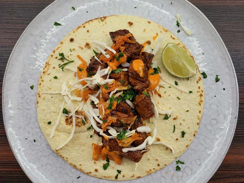 Korean Pork Bulgogi Tacos Recipe Samsung Food