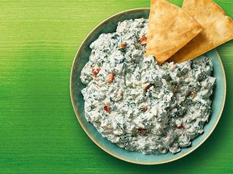 Easy spinach dip Recipe Samsung Food