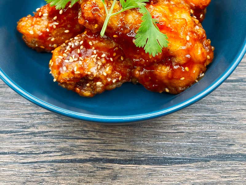 Glazed Soy Sauce Brown Sugar Chicken Thighs Recipe Samsung Food