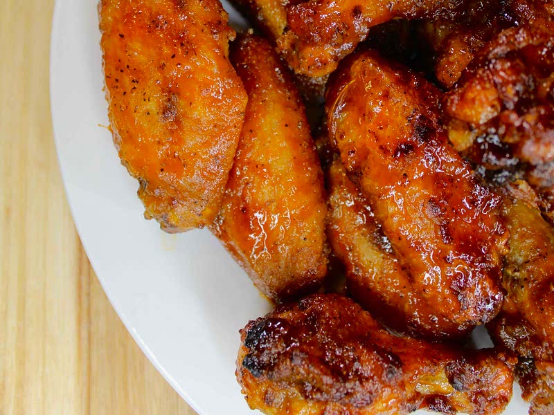 Honey Buffalo Air fryer Wings Recipe Whisk