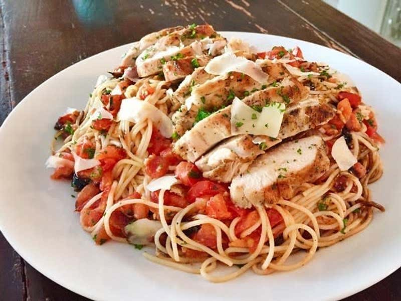 Peanut butter chicken pasta Recipe Samsung Food