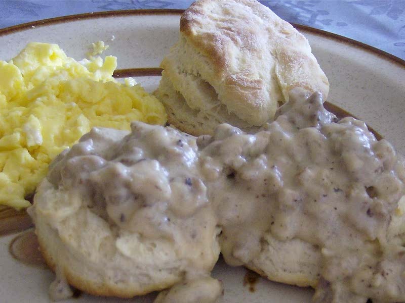 Copycat Cracker Barrel Sausage Gravy And Biscuits Recipe Samsung Food