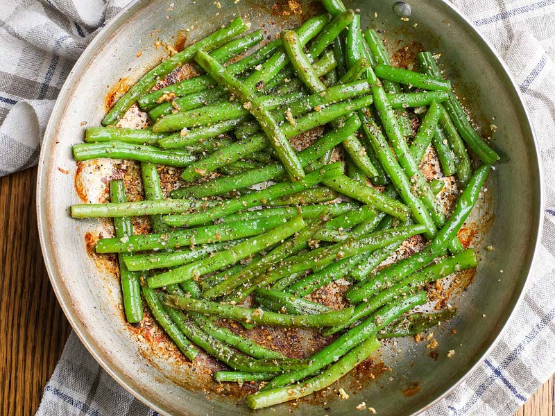 Green Beans With Ginger and Garlic Recipe Samsung Food