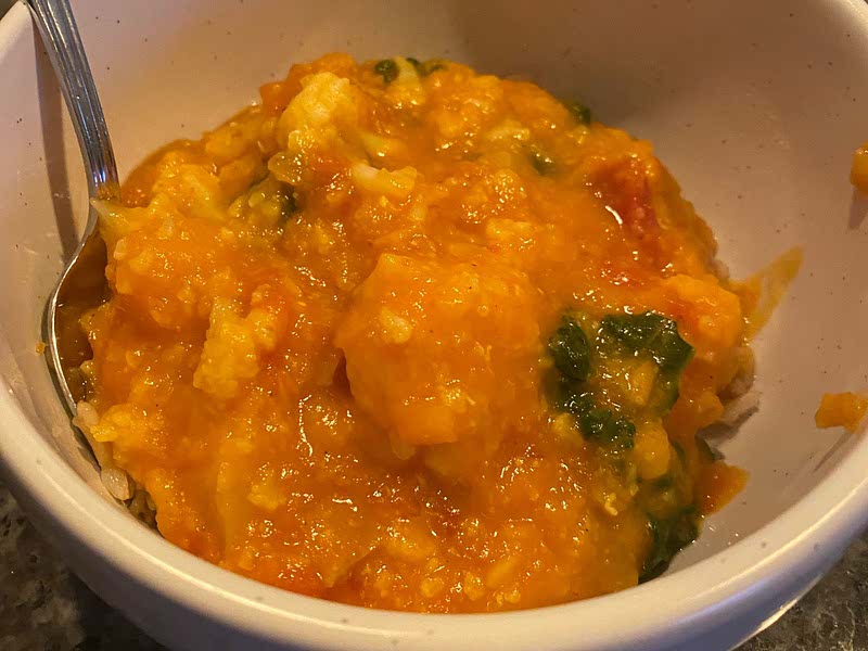 Instant pot store cauliflower thai curry
