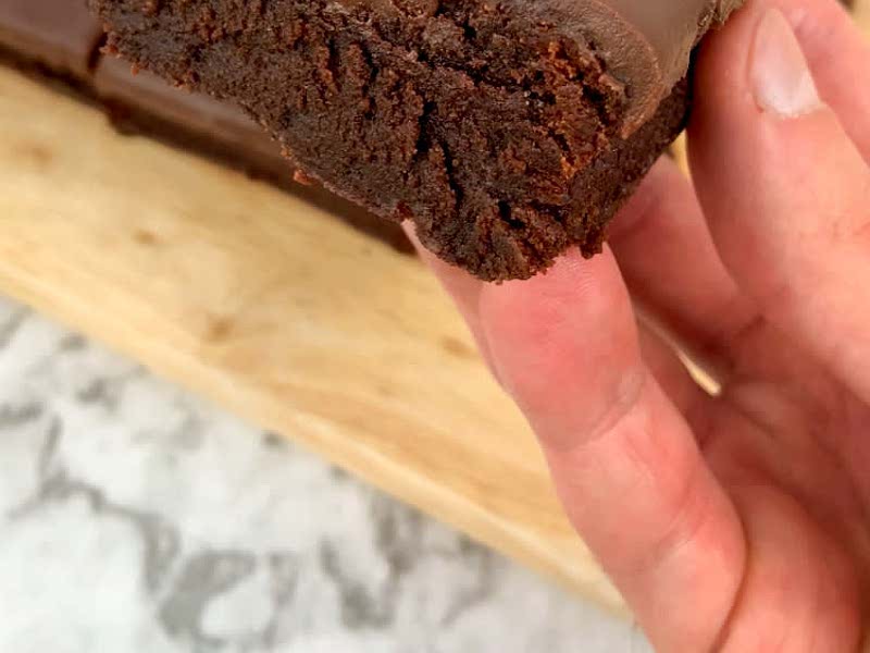 CHOCOLATE GANACHE BROWNIES