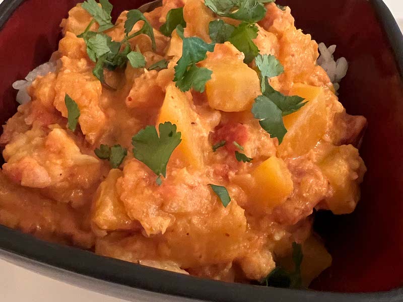 Instant pot sales cauliflower thai curry