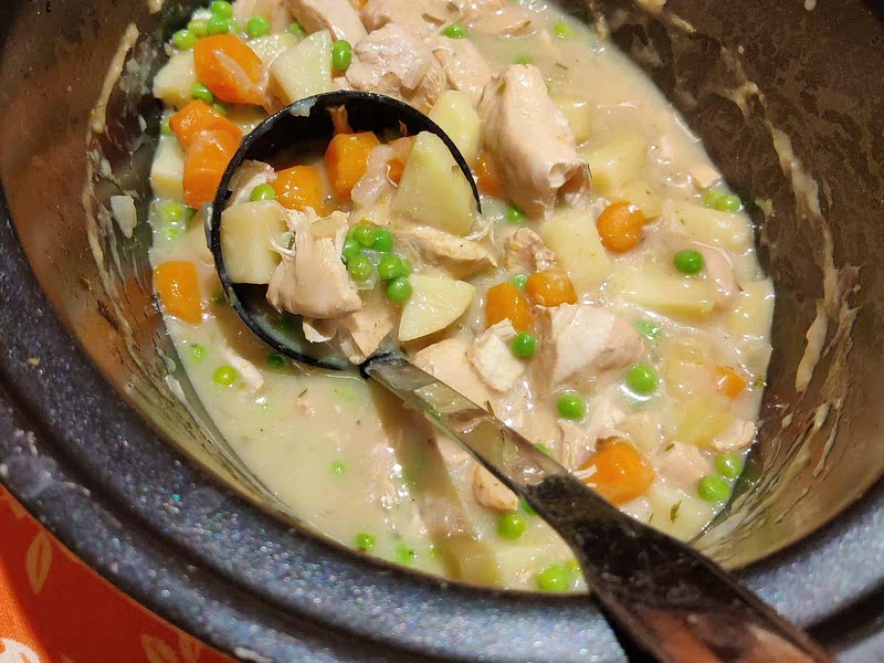Slow Cooker White Wine Chicken Stew Recipe — Samsung Food