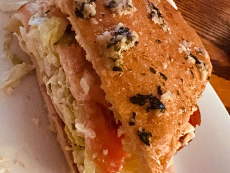 Garlic Bread Grinder Sandwich ⏲️🎞️🤎 30 min dinner idea Full written, sandwiches