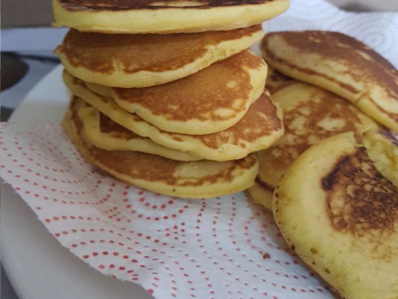 Fluffy American pancakes Recipe - Samsung Food