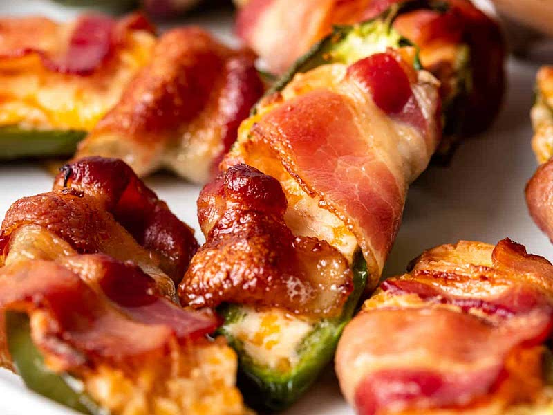 BaconWrapped Avocado Wedges Recipe Samsung Food