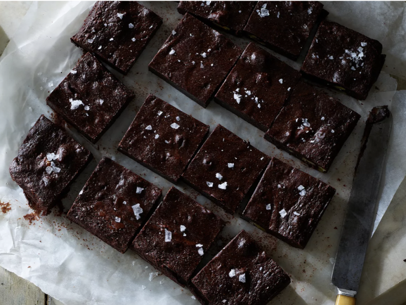 Thick Cocoa Brownies