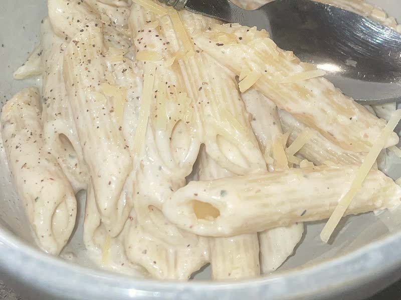 White Pesto Pasta