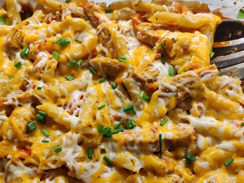 Fajita Pasta Bake MYPROTEIN™ Recipe Samsung Food App