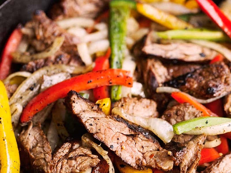 The BEST Steak Fajitas Recipe Samsung Food