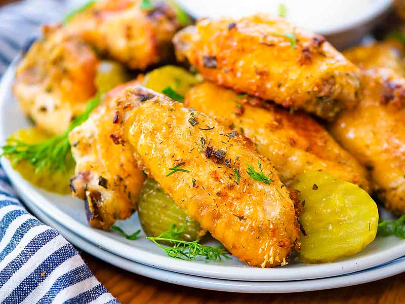 Keto Pickle Brine Chicken Wings Recipe Samsung Food