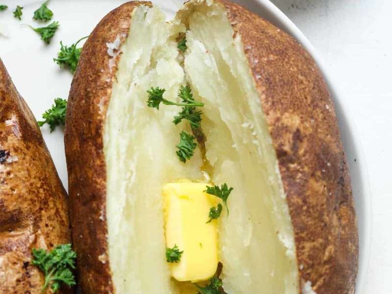 Air Fryer Baked Potato Recipe - Samsung Food