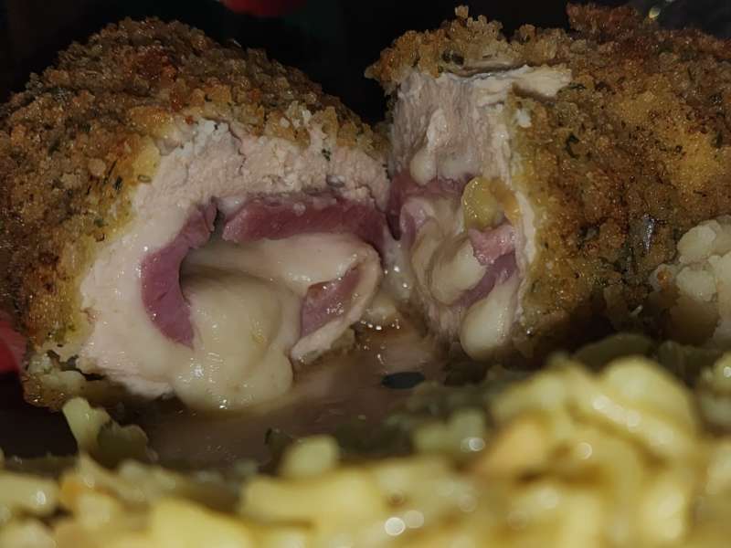 Crispy, Creamy Chicken Cordon Bleu Recipe by Tasty