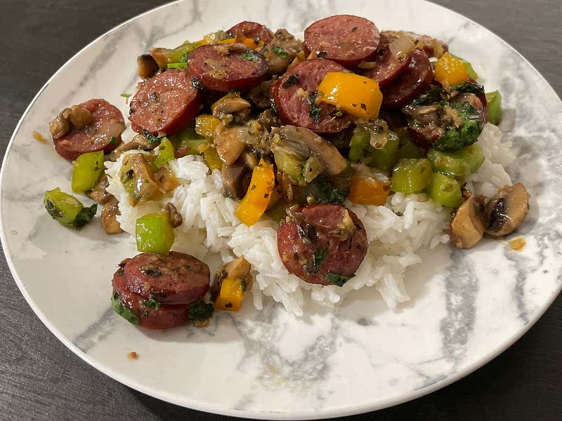 Confetti Kielbasa Skillet Recipe Samsung Food App
