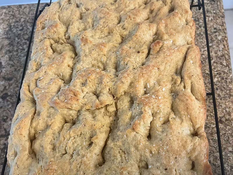 Basic foccacia (bread machine or stand mixer) Recipe Samsung Food