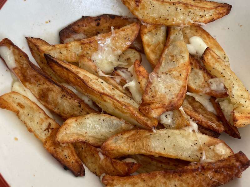 T-Fal Actifry Potato Wedges - Lisa G Cooks